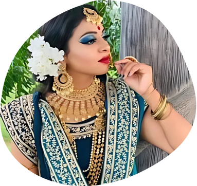 best South Indian makeup in Udaipur | best South Indian makeup artist in Udaipur